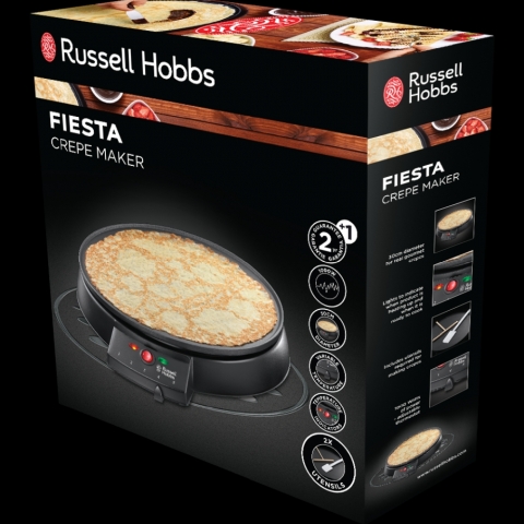 Уред за приготвяне на палачинки, плодово суши и други палачинкови десерти Russell Hobbs Fiesta 20920-56 