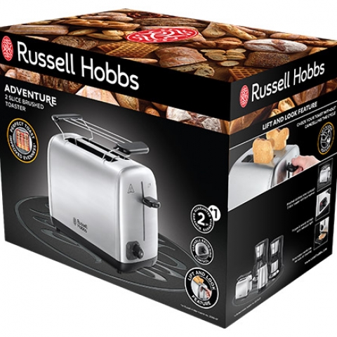 Тостер Russell Hobbs Adventure 24080-56 инокс